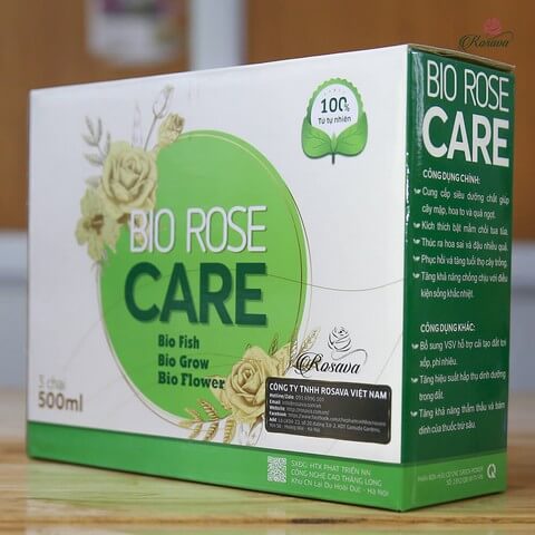 Bio Rose Care là sản phẩm phân bón lá vi sinh cao cấp chuyên dùng cho cây cảnh và hoa