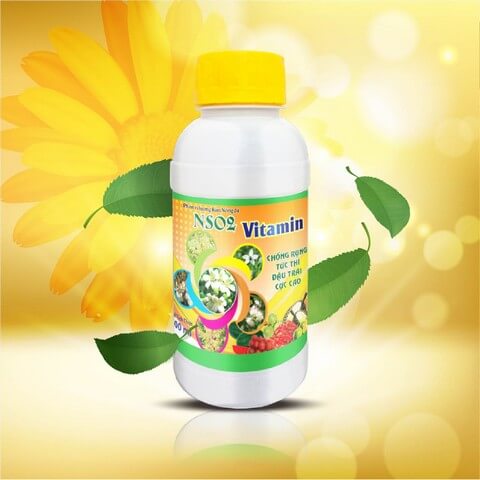 Thuốc chống rụng quả NSO2 Vitamin cung cấp nhiều vitamin thiết yếu cho cây