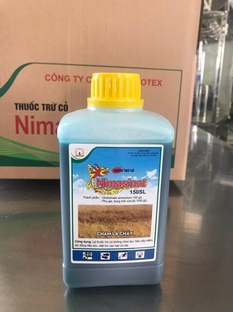 Thuốc trừ cỏ Nimasinat 150SL thích hợp phun vào giai đoạn cỏ đang phát triển